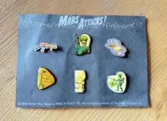 マーズアタックMars Attacks! キャラクターピンバッジ 6個セット