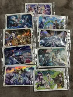原神　ウエハース　シール ウエハース2 まとめ売り　9枚
