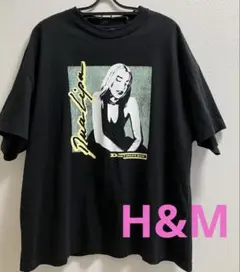 《美品》H&M デュアリパ　Tシャツ　オーバーサイズ　ブラック