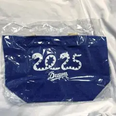 2025 Dragons バッグ ネイビー　ドラゴンズ　トートバッグ