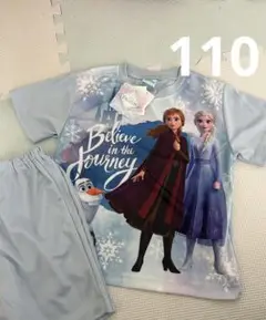 新品 アナと雪の女王 アナ雪 メッシュ パジャマ 110
