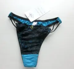 濃厚カラー×blackレース　Tバックショーツ　M