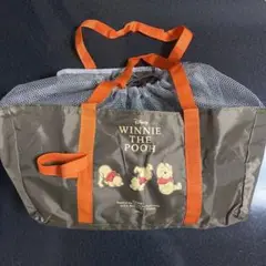 【匿名配送】レジかごバッグ くまのプーさん ディズニー ダイソー