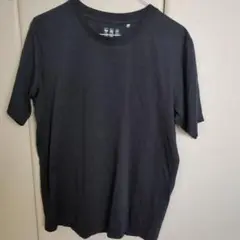 シンプルTシャツ 左裾ロゴ付き
