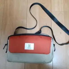 MILISTED ショルダーバッグ オレンジ/ベージュ