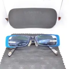 【正規品】CHANEL シャネル ココマーク ラインストーン 度入り サングラス