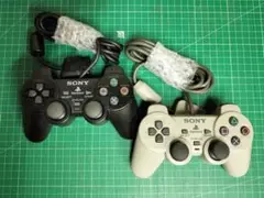SONY DUALSHOCK 2　純正 コントローラー 2個セット