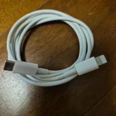 USB-C Lightningケーブル ホワイト 標準長さ タイプC