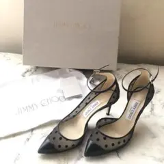 裏張り済み 2回短時間使用 超美品 ジミーチュウ JIMMY CHOO パンプス