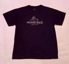 新品mont-bell モンベル　Tシャツ　ネイビーマウンテン　XLサイズ