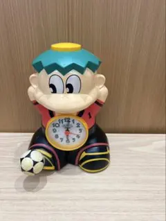 カパトン　目覚まし時計　昭和レトロ　希少　動く　サッカー
