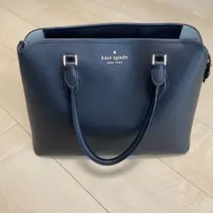 kate spade ブラックレザー　ハンドバッグ