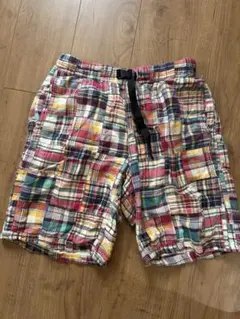 【 JOEY FACTORY】　パッチワーク ショートパンツ