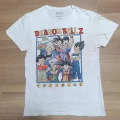 BFKB レトロ Tシャツ 古着 白 ドラゴンボール Z 全員 集合 昭和 平成