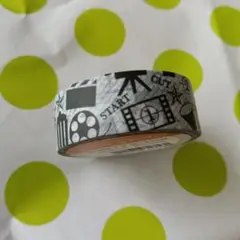 映画アイコン マスキングテープ 15mm x 7m