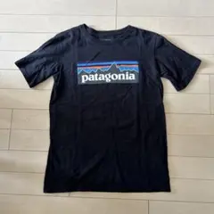 パタゴニアpatagoniaキッズTシャツLブラック
