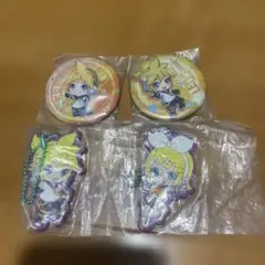 初音ミクキャラクター 缶バッジ・キーホルダーセット
