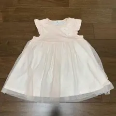 【値下げ】組曲 チュールワンピース サイズ：80