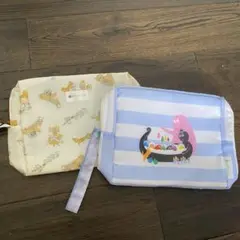 【Milpoche 】【カラダノート】【新品・未使用】ポーチ　　おむつポーチ