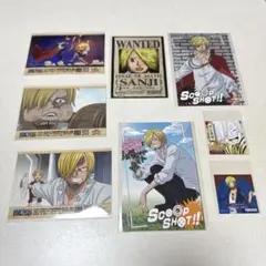 ワンピースタワー限定トンガリスクープクリア特典ポストカード サンジ&サンジセット