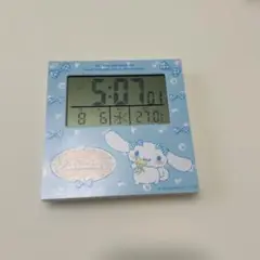 サンリオ　シナモン　目覚まし時計
