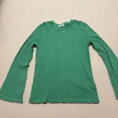 FREAK'S STORE グリーン長袖Tシャツ