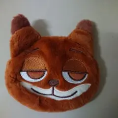 DISNEY 猫の顔型 コインケース