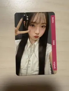 tripleS シオン　objekt VIP特典 330A ⚠️QR使用済み