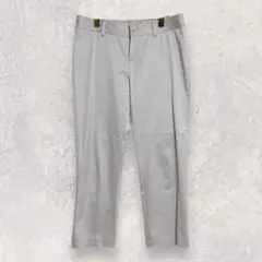 UNTITLED アンタイトル クロップドパンツ グレー シンプル 【3045】