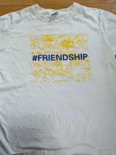 GU #FRIENDSHIP ドラえもんTシャツ Lサイズ ホワイト