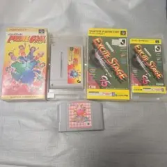 super famicom スーパーファミコン ソフト 3つ