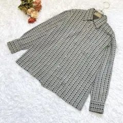 ★R'MAN★ヴィンテージ ポケット付き 長袖シャツ【L】メンズ 総柄