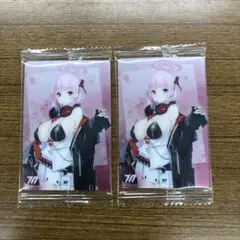 2枚　17 エイミ　ブルーアーカイブ　ウエハース4 カード　ブルアカ