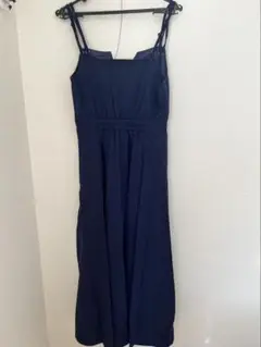 ネイビー キャミワンピース 未使用タグ付き