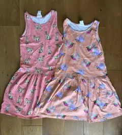 H&Mワンピース 140cm2枚組