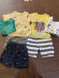 BREEZE UNIQLO ショートパンツ　Tシャツ７点　サイズ100、110