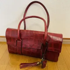 Dakota★ダコタ/レザーハンドバッグ クロコダイル調