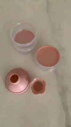 ピンクの離乳食保存容器 3個セット