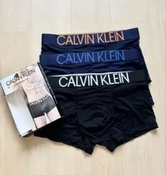Calvin Kleinカルバンクライン 3枚組 下着ボクサーパンツセット M