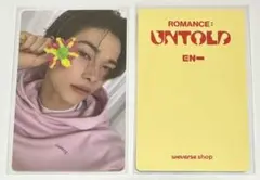 ENHYPEN SHOWCASE LIVE ショケ トレカ 特典 ニキ