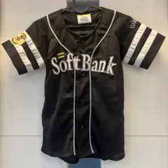 SoftBank Hawks ユニフォーム ブラック 130