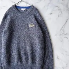 ✨美品✨ラコステ　ビックロゴ　セーターM