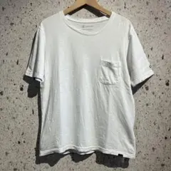 JOHNBULL ポケットTシャツ　ジョンブル　ホワイト　メンズ