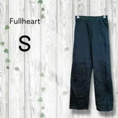 フルハート　Fullheart　イージーパンツ　ウエストゴム　コットン　ネイビー