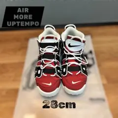 AIR MORE UPTEMPO 28cm レッド/ブラック
