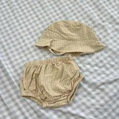 babyGAP 70相当 ベビーブルマ&キャップセット