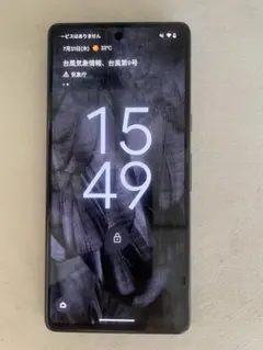 Google pixel 7 本体 黒 美品