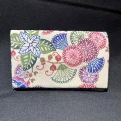 【未使用】沖縄 紅型デニムカードケース