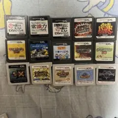 【ジャンク】DS・3DS ソフト15本セット◆動作未確認／まとめ売り⑨