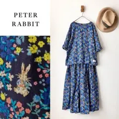 ピーターラビット オーガニックコットン セットアップ チュニック ロングスカート